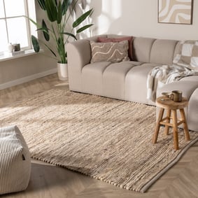Wollen vloerkleed - Feline Taupe/Gemeleerd 